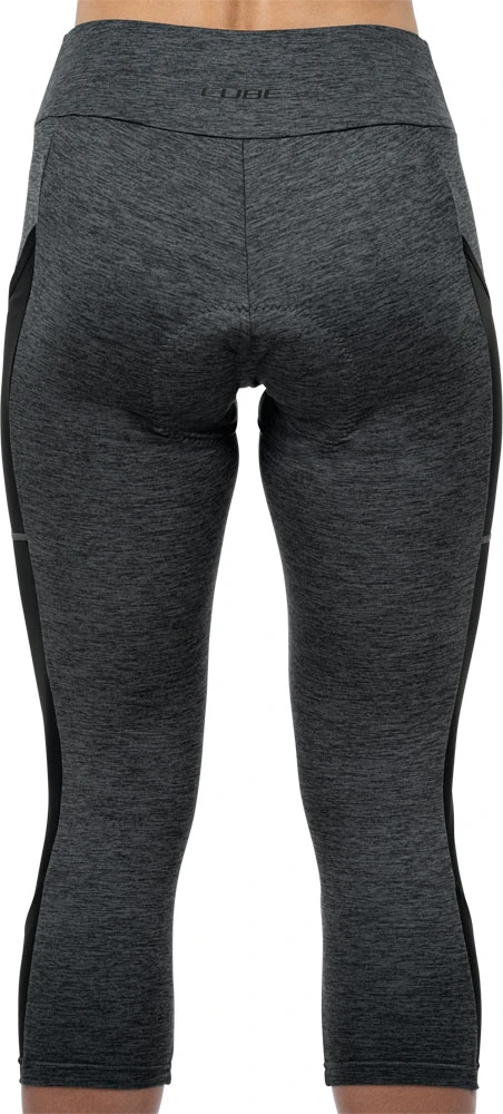 Cube ATX WS Cropped Tights - Women's Bike Pants With Pad 5 Cube ATX WS Cropped Tights - Women's Bike Pants With Pad – Image 3