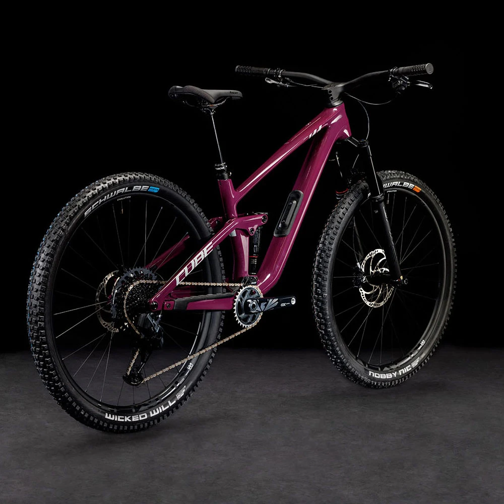 Cube Stereo ONE44 C:68X SLX Wine'n'grey 5 Cube Stereo ONE44 C:68X SLX Wine'n'grey – Image 3