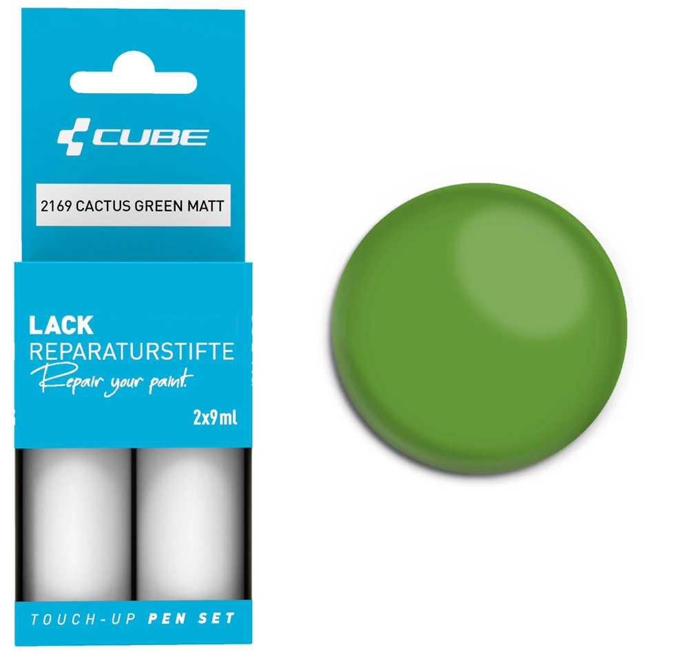 Cube Kit De Réparation De Peinture CACTUS GREEN Matt 3 Cube Kit De Réparation De Peinture CACTUS GREEN Matt