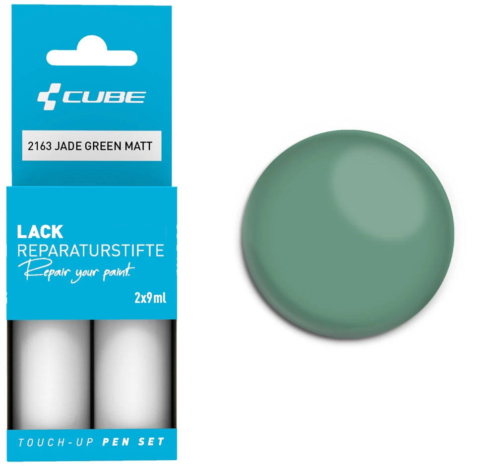 Cube Kit De Réparation De Peinture JADE GREEN Matt 3 Cube Kit De Réparation De Peinture JADE GREEN Matt
