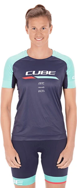 Cube Teamline WS Round Neck - Women's Jersey 7 Cube Teamline WS Round Neck - Women's Jersey -Cube Cube Teamline WS Rundhals Damen Trikot 11030 2
