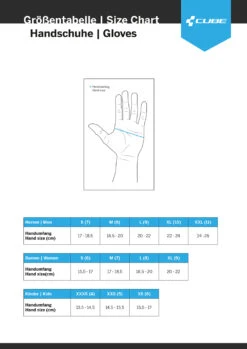 Cube X NF - Long Finger Glove -Cube Cube Groessentabelle HandschuheVHC4bdt9ylzJg 11
