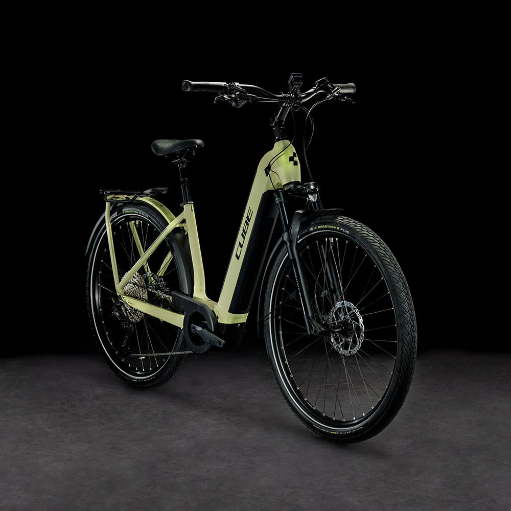 Cube Kathmandu Hybrid SLX 750 Easy Entry Green´n´olive 4 Cube Kathmandu Hybrid SLX 750 Easy Entry Green´n´olive – Image 2