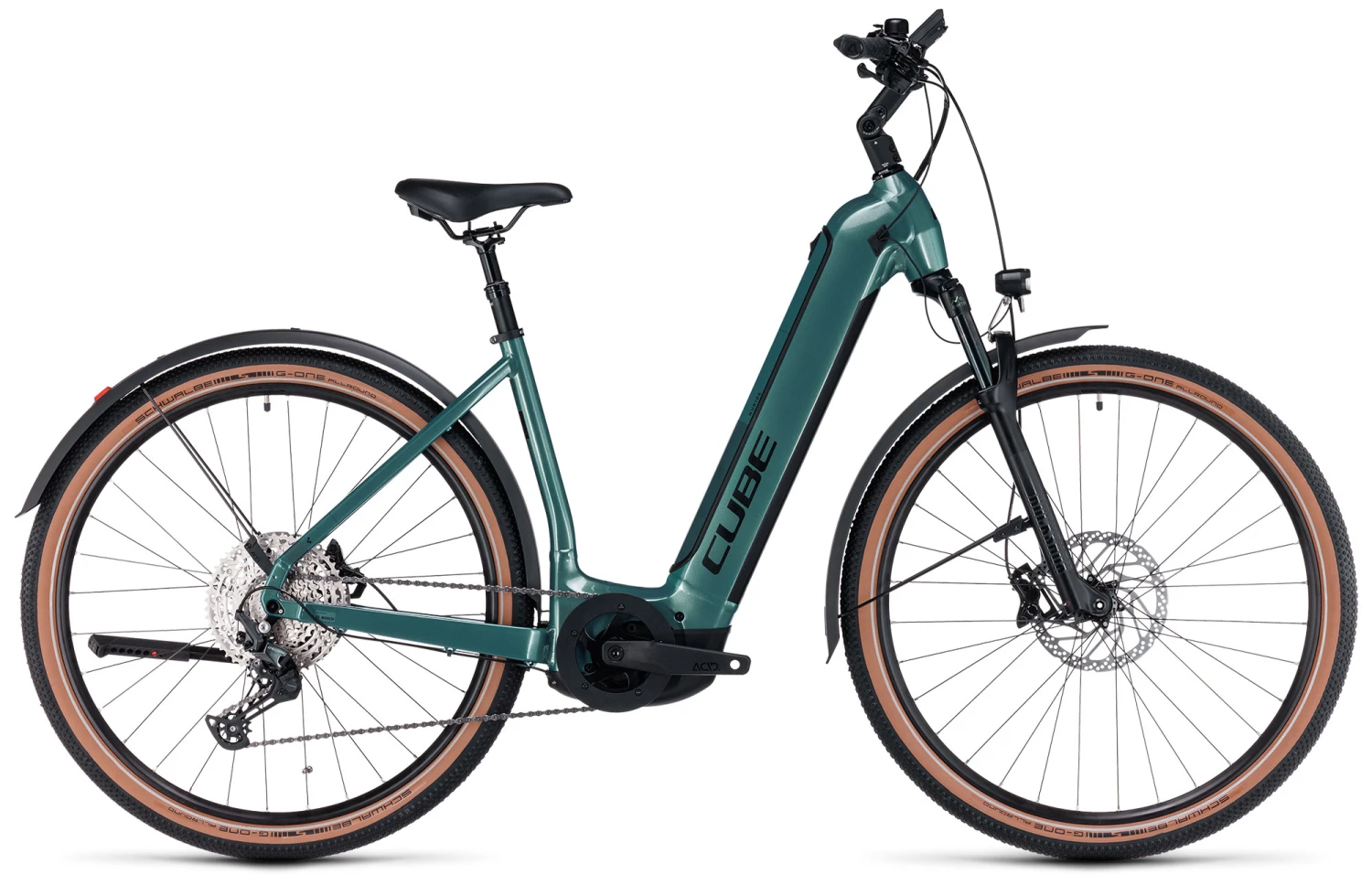 Cube Nuride Hybrid SLX 750 Allroad Easy Entry Erde´n´black 3 Cube Nuride Hybrid SLX 750 Allroad Easy Entry Erde´n´black