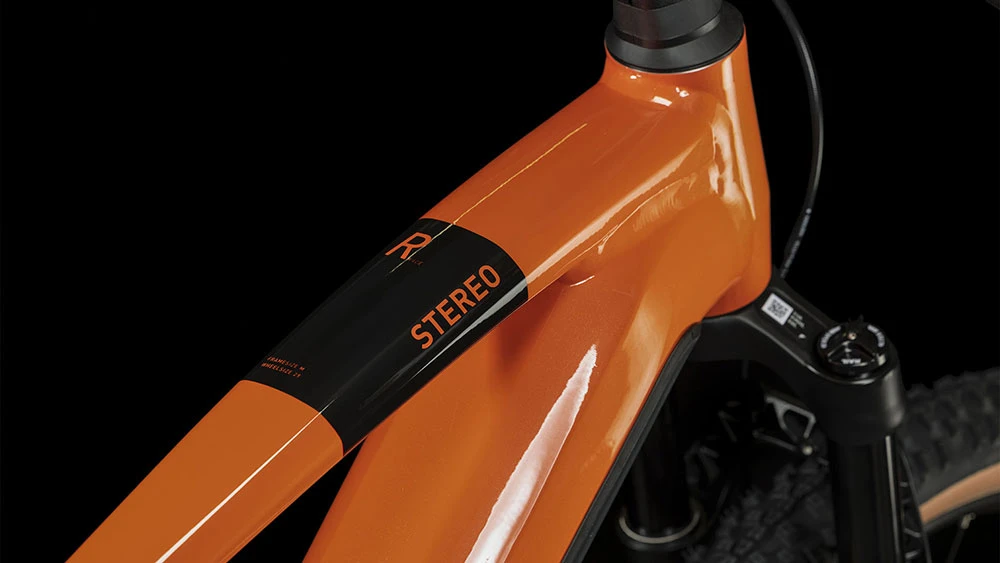 Cube Stereo Hybrid 120 Race 625 Sparkorange´n´black 4 Cube Stereo Hybrid 120 Race 625 Sparkorange´n´black – Image 2